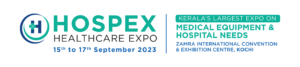 Hospex medical expo India logo