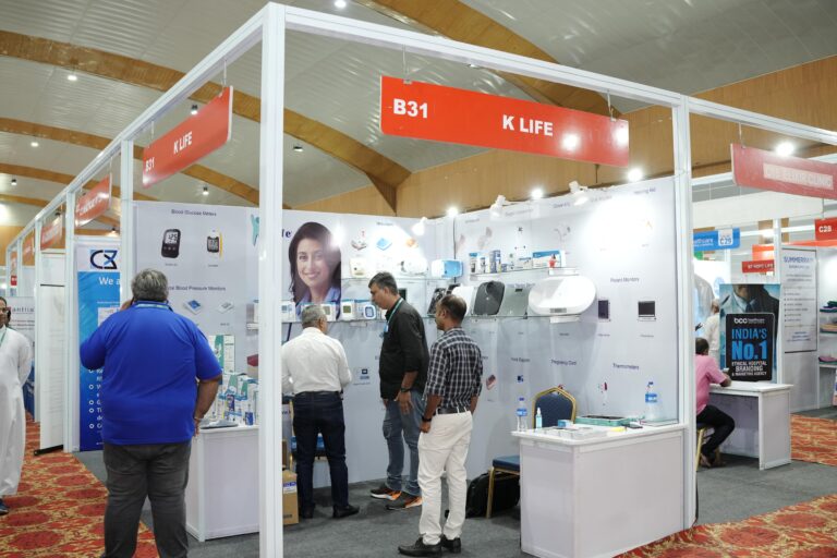 Medical and Healthcare Exhibition Stall India